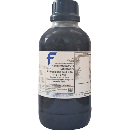 Hydrochloric acid - fisher